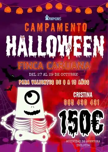 campamento halloween 2023