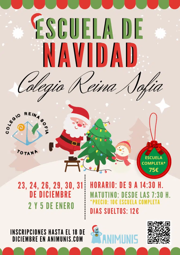 escuela de navidad reina sofia 2025