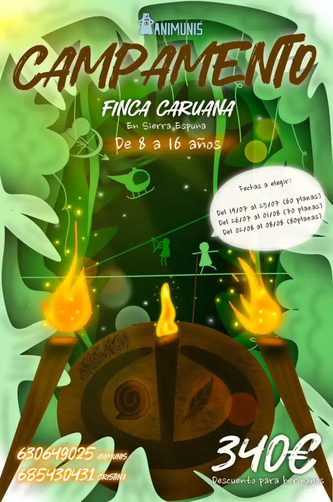 campamento verano 2026
