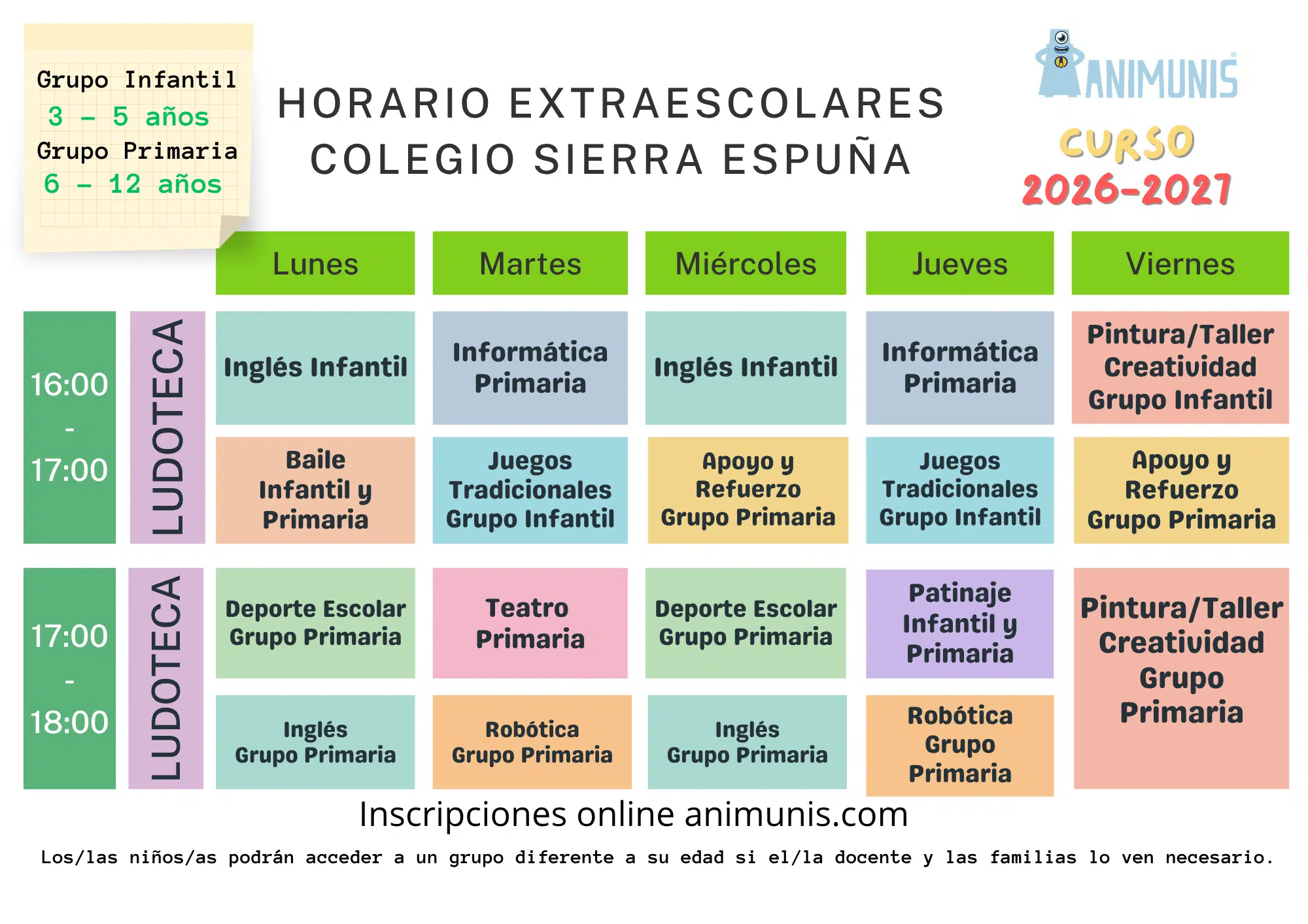 extraescolares sierra espuña 2026.2027
